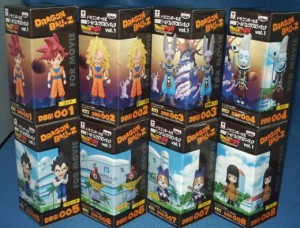 dragon ball battle of gods world collection boxes