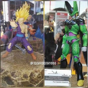 Figuarts battle damaged gohan and premium cell