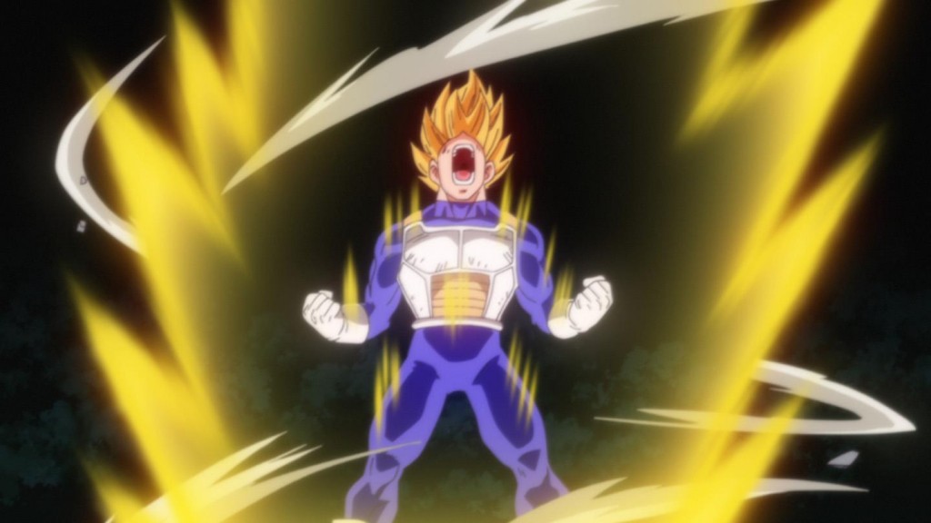vegeta go super saiyan 3